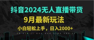 抖音无人直播带货创新模式:安全合规,三天起号,轻松日赚1000+-舜爸的藏宝库